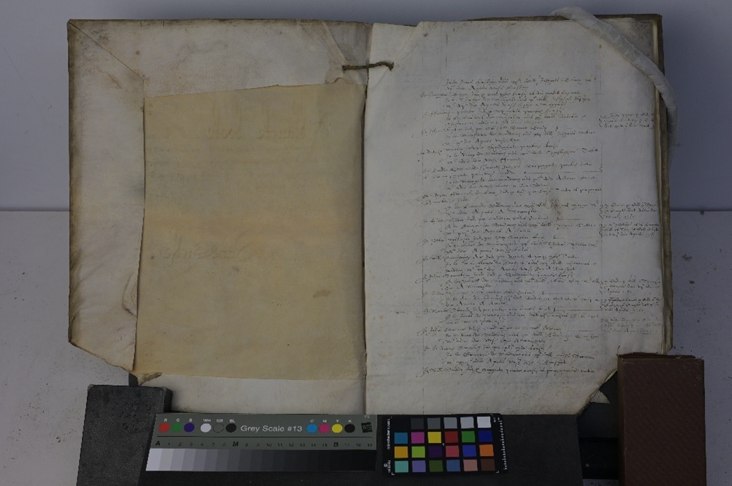 Photo of a Sandwich port book from 1580 (E 190/641/11)